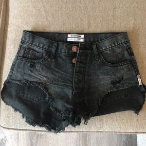 One Teaspoon Rollers, Distressed Black